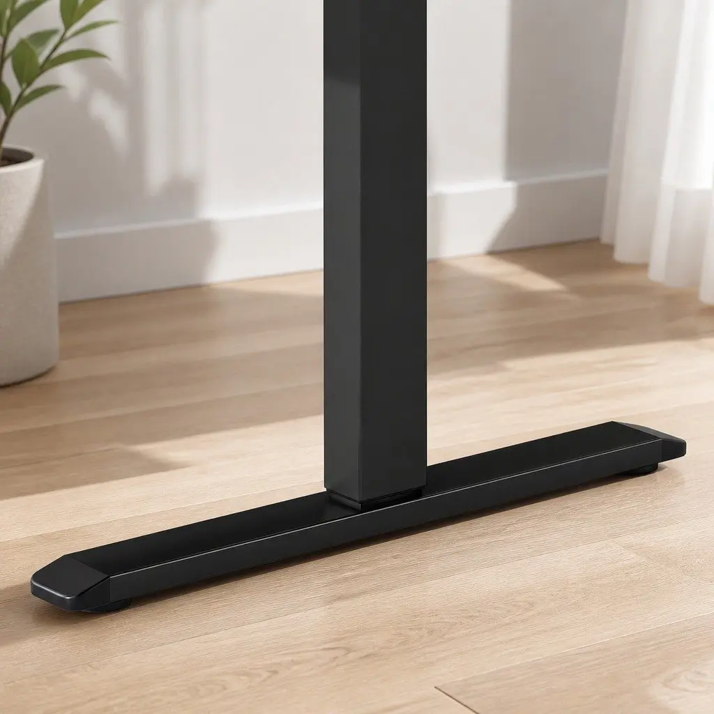 Electric Standing Desk Height Adjustable 140cm Sit Stand Computer Desk Home