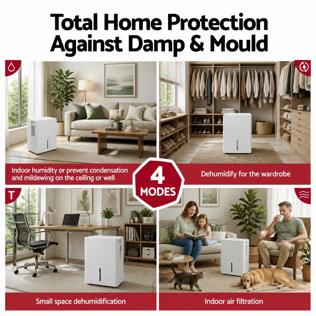 30L/Day Portable Dehumidifier