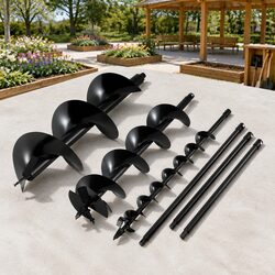 Post Hole Digger Auger Bit Set: Specs Overview