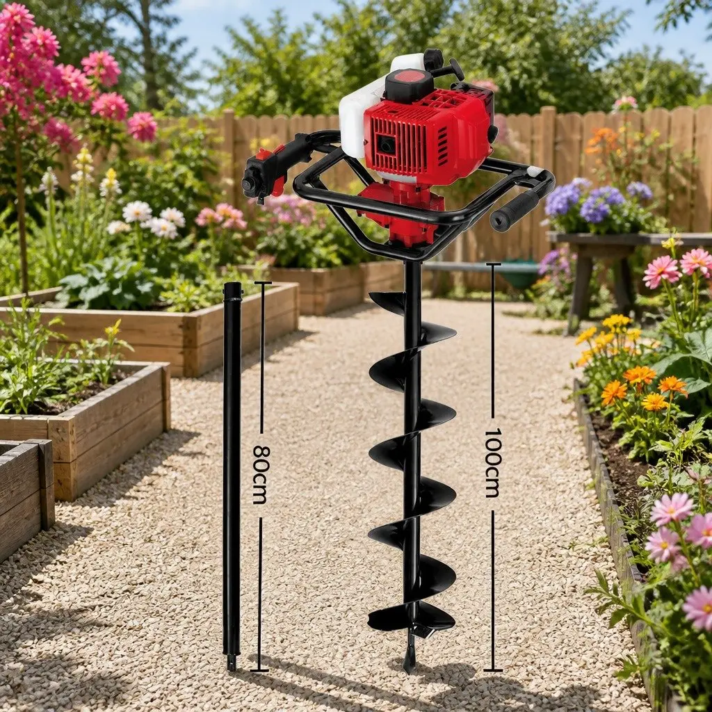 65cc Petrol Post Hole Digger and Auger