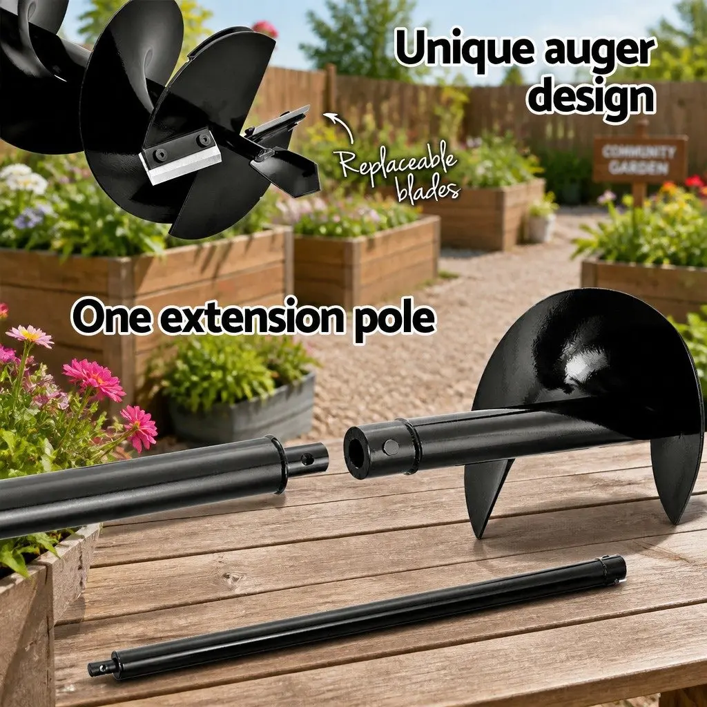 65cc Petrol Post Hole Digger and Auger