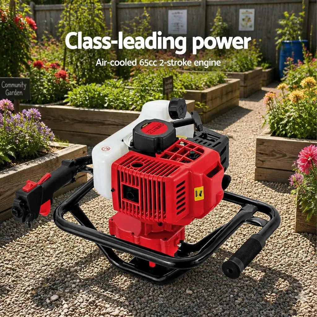 65cc Petrol Post Hole Digger and Auger