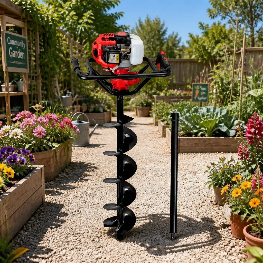 65cc Petrol Post Hole Digger and Auger