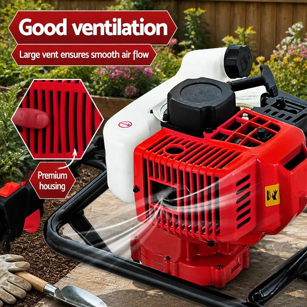 65cc Petrol Post Hole Digger Power Tool for Outdoor Use