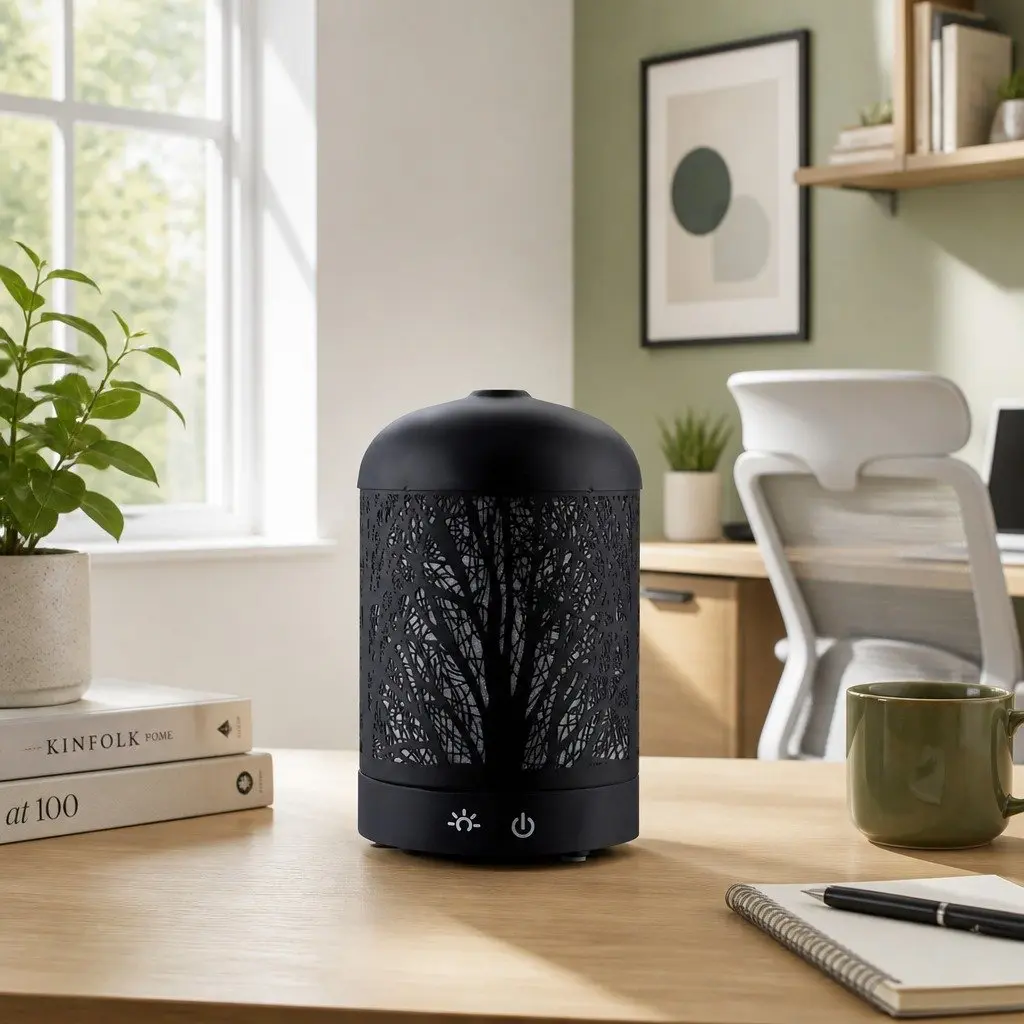 Ultrasonic Aroma Diffuser for Home 160ml Black