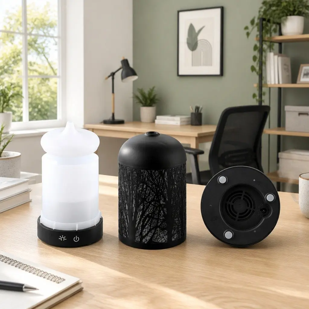 Ultrasonic Aroma Diffuser for Home 160ml Black