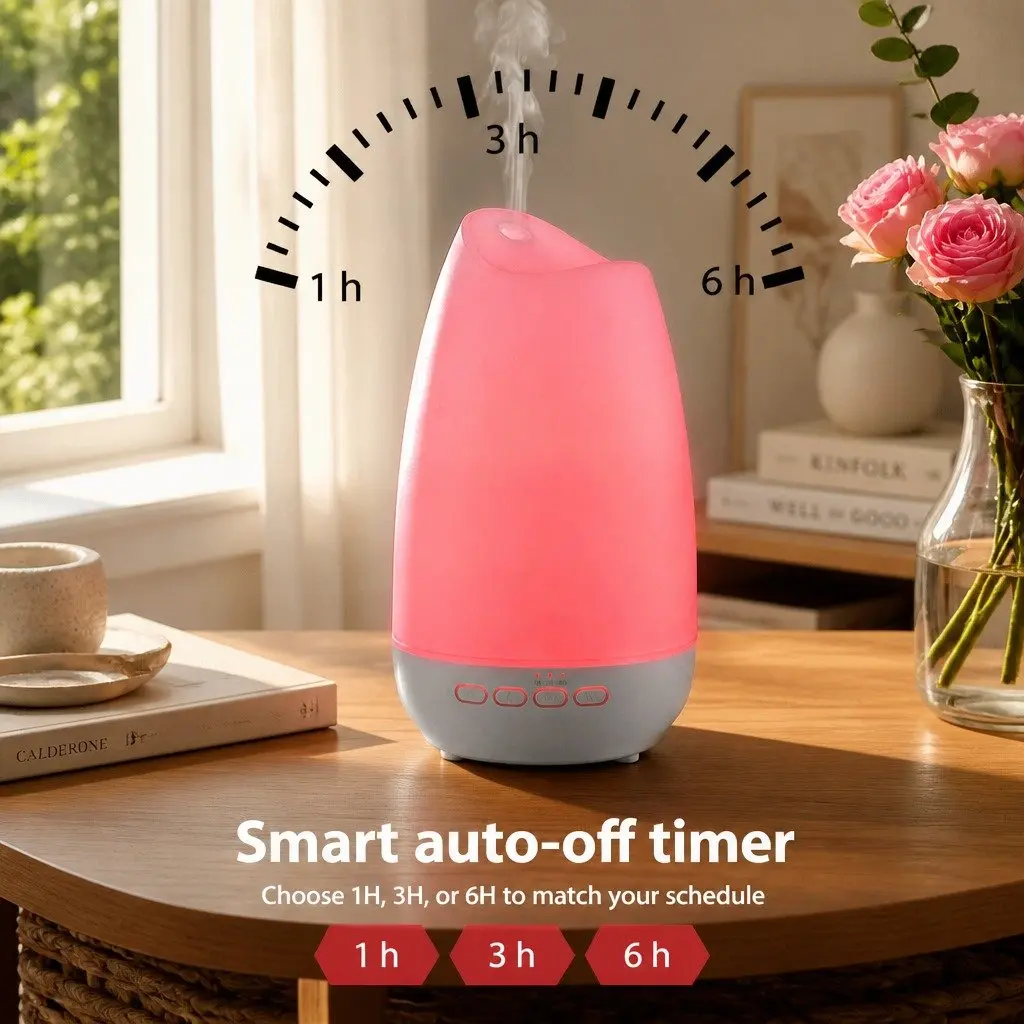Aroma Diffuser for Home 300ml Ultrasonic Cool Mist with 14 LED Night Light Modes