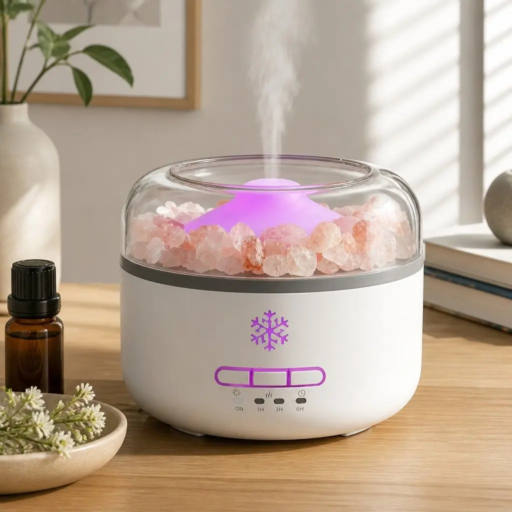 150ml Ultrasonic Aroma Diffuser & Night Light