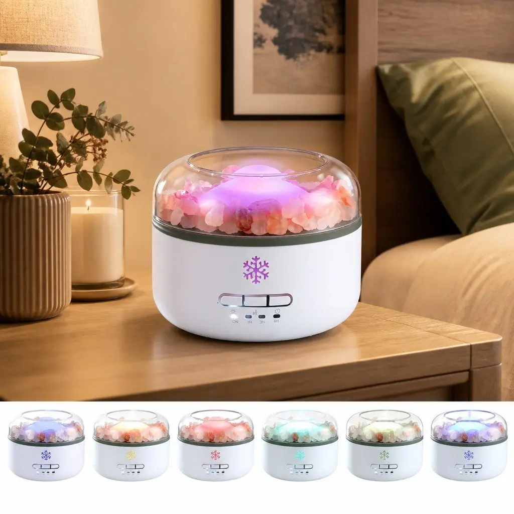 150ml Ultrasonic Aroma Diffuser & Night Light