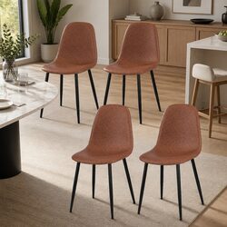 Dining Chairs Set of 4: 40cm W x 45cm D x 86cm H