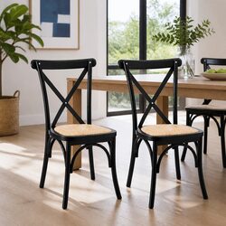 Specifications of Black Rattan Dining Chairs