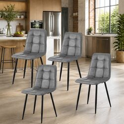 Specifications for Grey Dining Chairs Set of 4