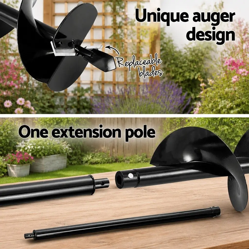 Post Hole Digger Outdoor Use 200mm 63cc Engine