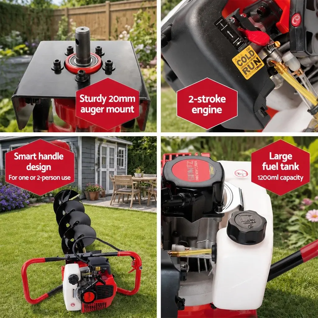 65cc Petrol Power Post Hole Digger