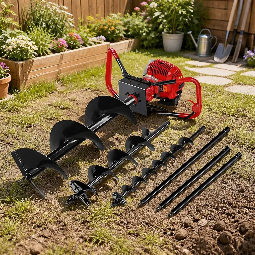 65cc Petrol Post Hole Digger Kit