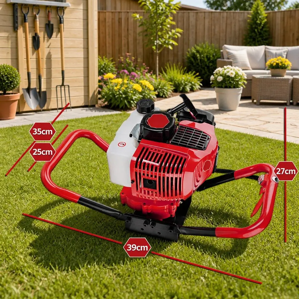 65cc 2-Stroke Post Hole Digger Motor