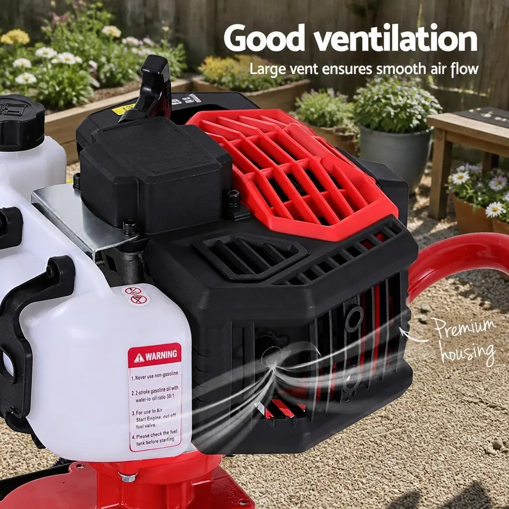 200mm Post Hole Digger with 65cc Engine