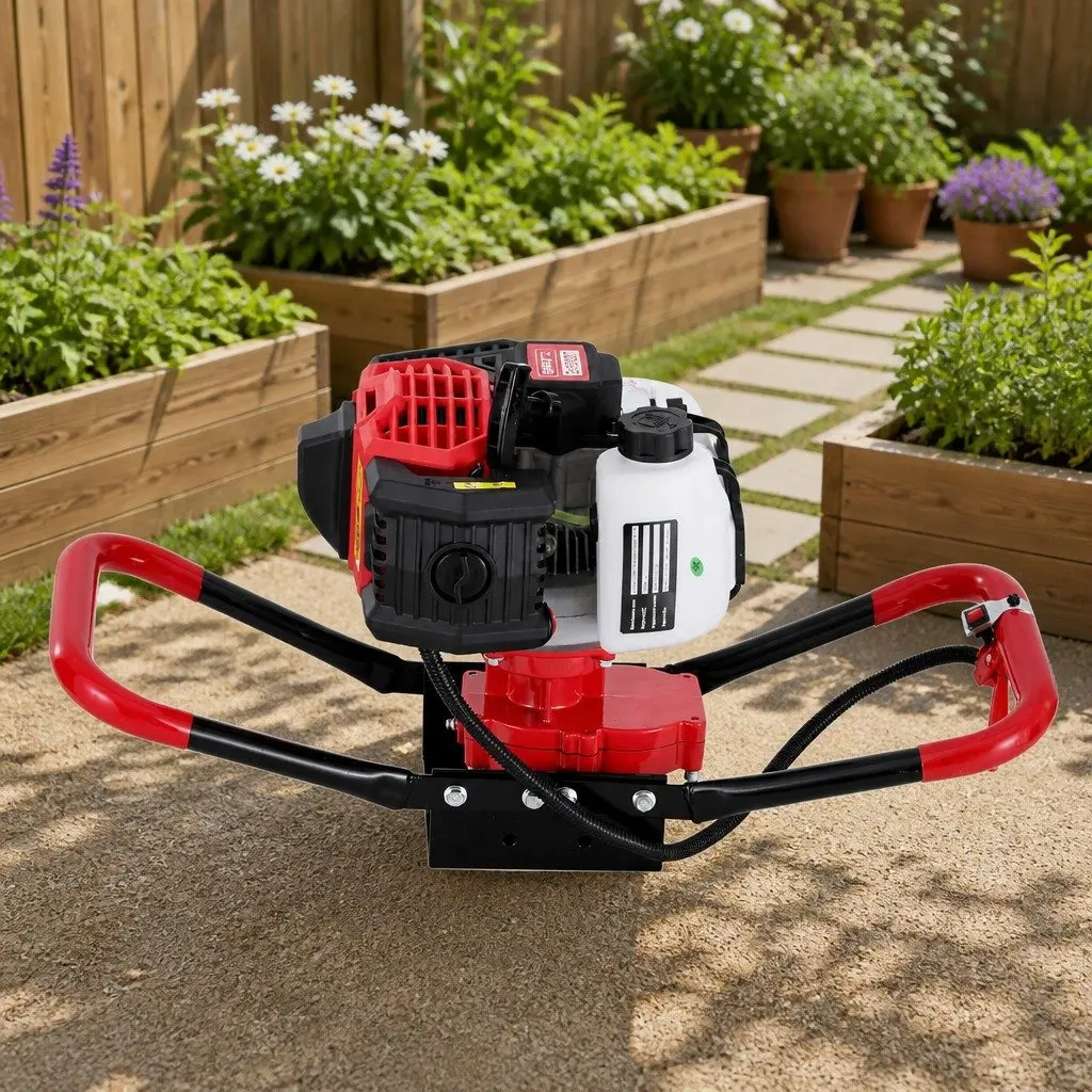 Post Hole Digger Engine 65CC Petrol Motor Single Cylinder 2-Stroke Power Tool