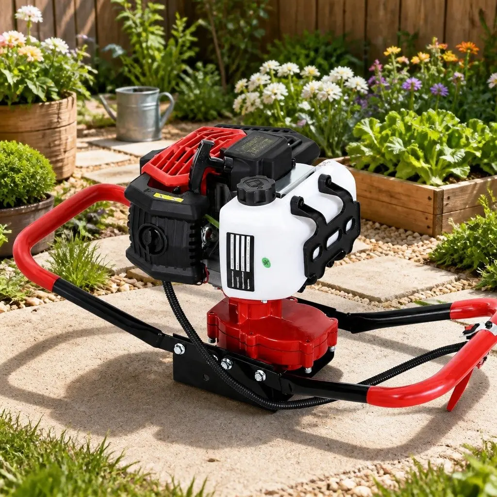 Post Hole Digger Engine 65CC Petrol Motor Single Cylinder 2-Stroke Power Tool