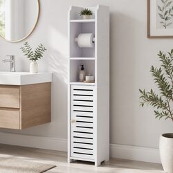 Specifications of the 3 Tier Bathroom Storage Cabinet in White