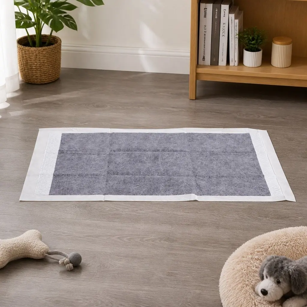 Pet Training Pads for Puppy Potty 60x60cm Super Absorbent Charcoal Odour Control