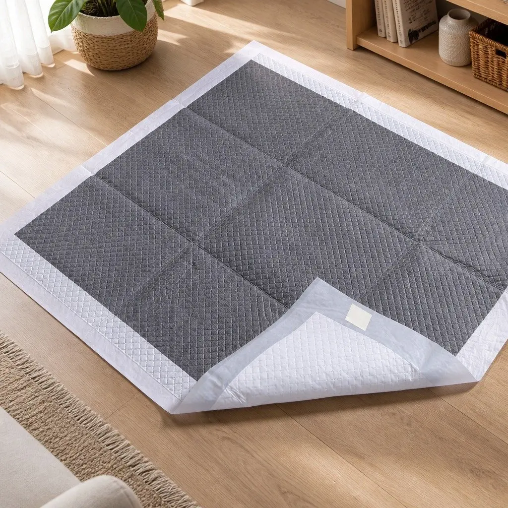 Pet Training Pads for Puppy Potty 60x60cm Super Absorbent Charcoal Odour Control