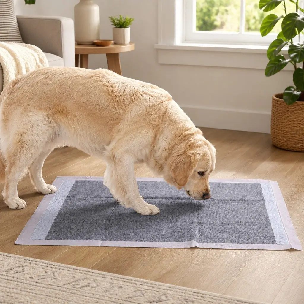 Pet Training Pads for Puppy Potty 60x60cm Super Absorbent Charcoal Odour Control