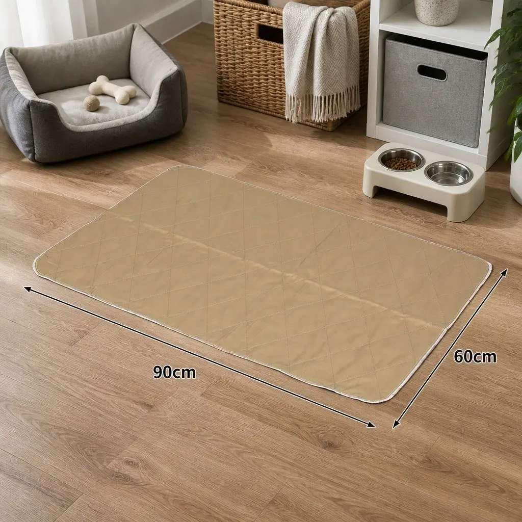 Washable Waterproof Pet Pads 60x90cm Reusable Dog Puppy Cat Pee Training Mats
