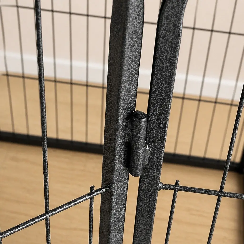 8 Panel Pet Playpen Dog Exercise Pen Puppy Enclosure Portable Foldable Gate