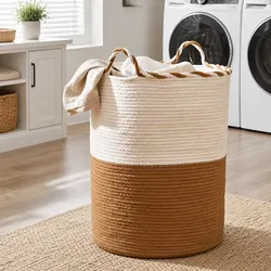 47L Foldable Cotton Rope Laundry Basket Specifications