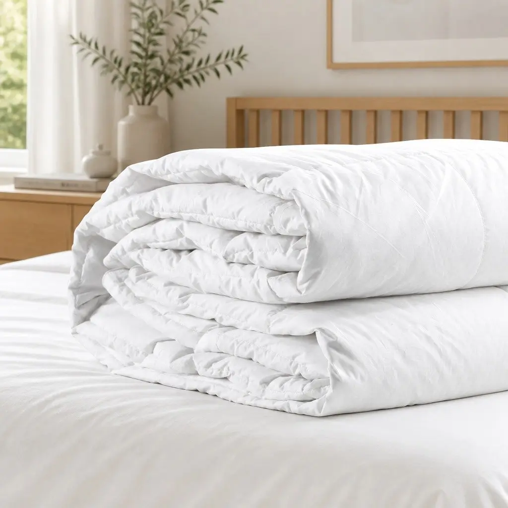 Duck Down Feather Quilt, Super King Size