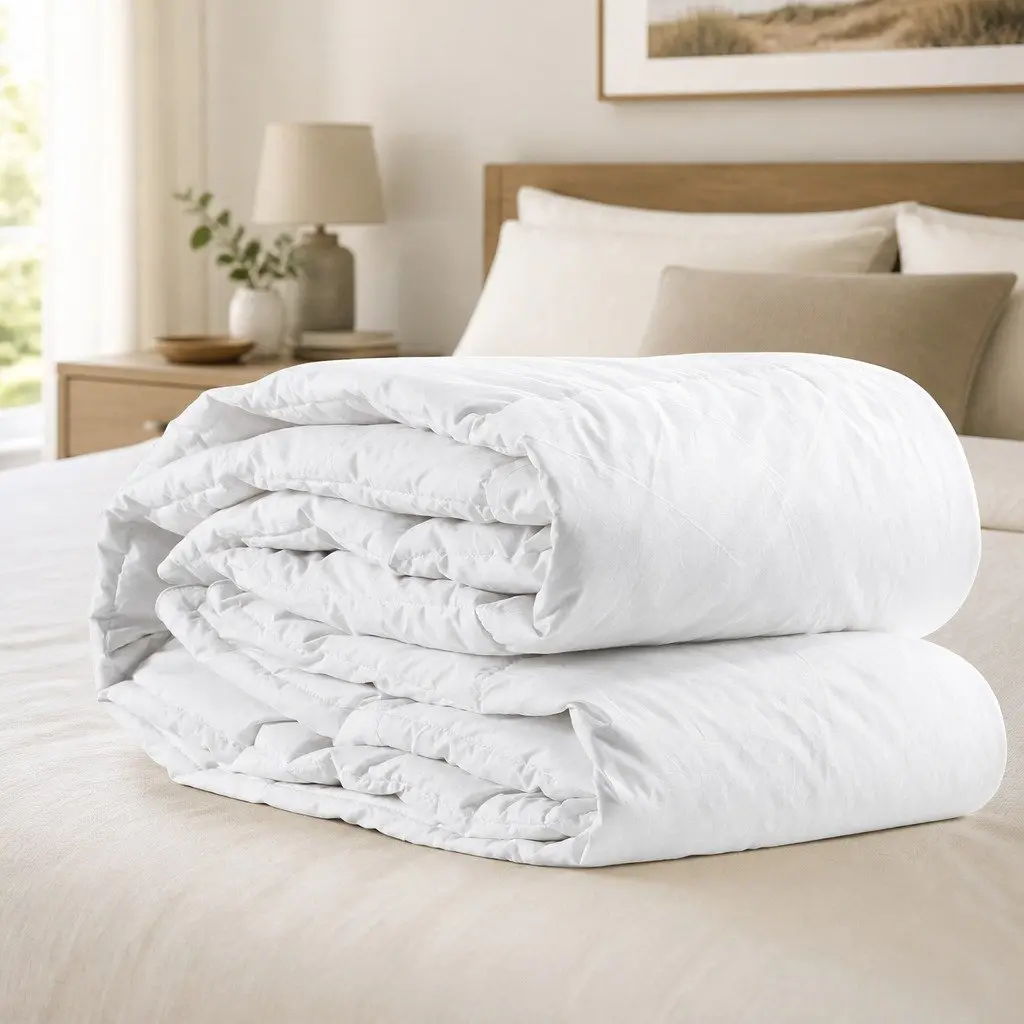Goose Down Feather Quilt for Super King Beds