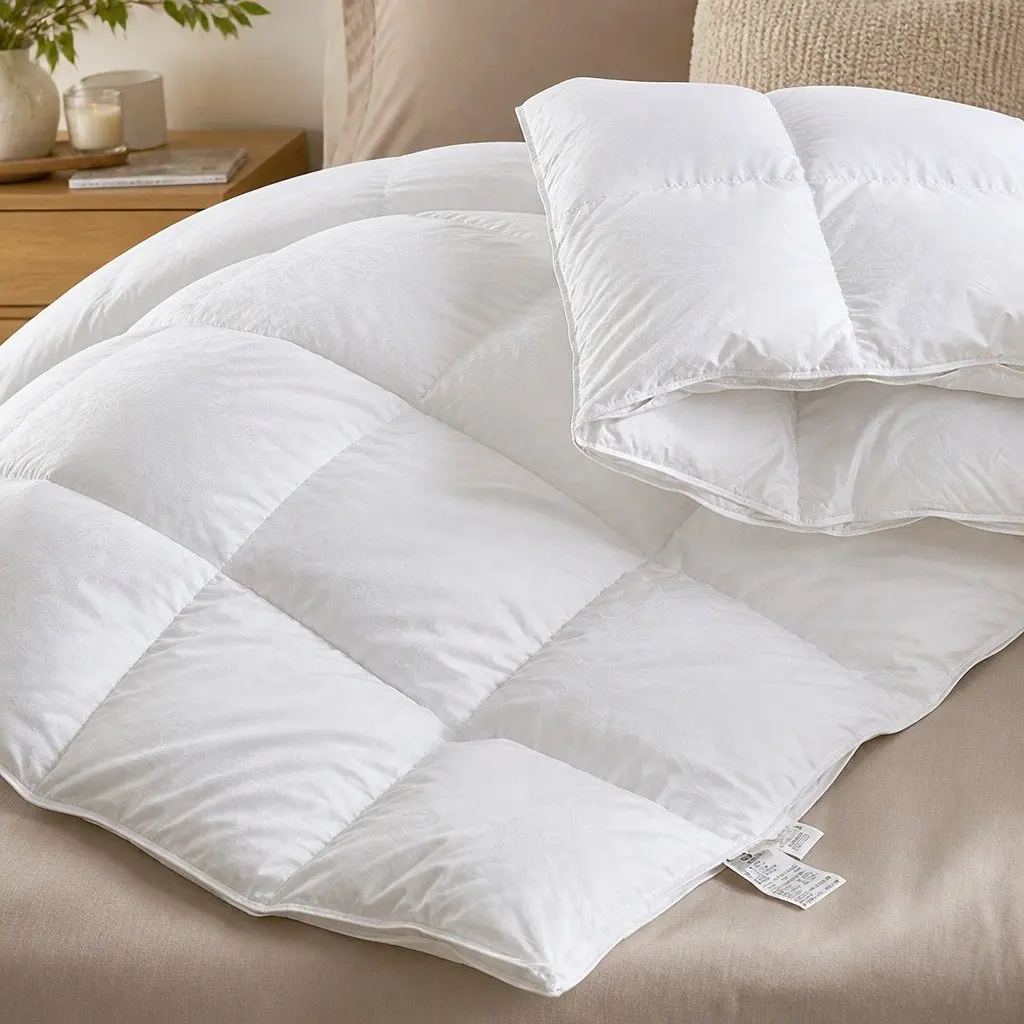 Goose Down Feather Quilt for Super King Beds