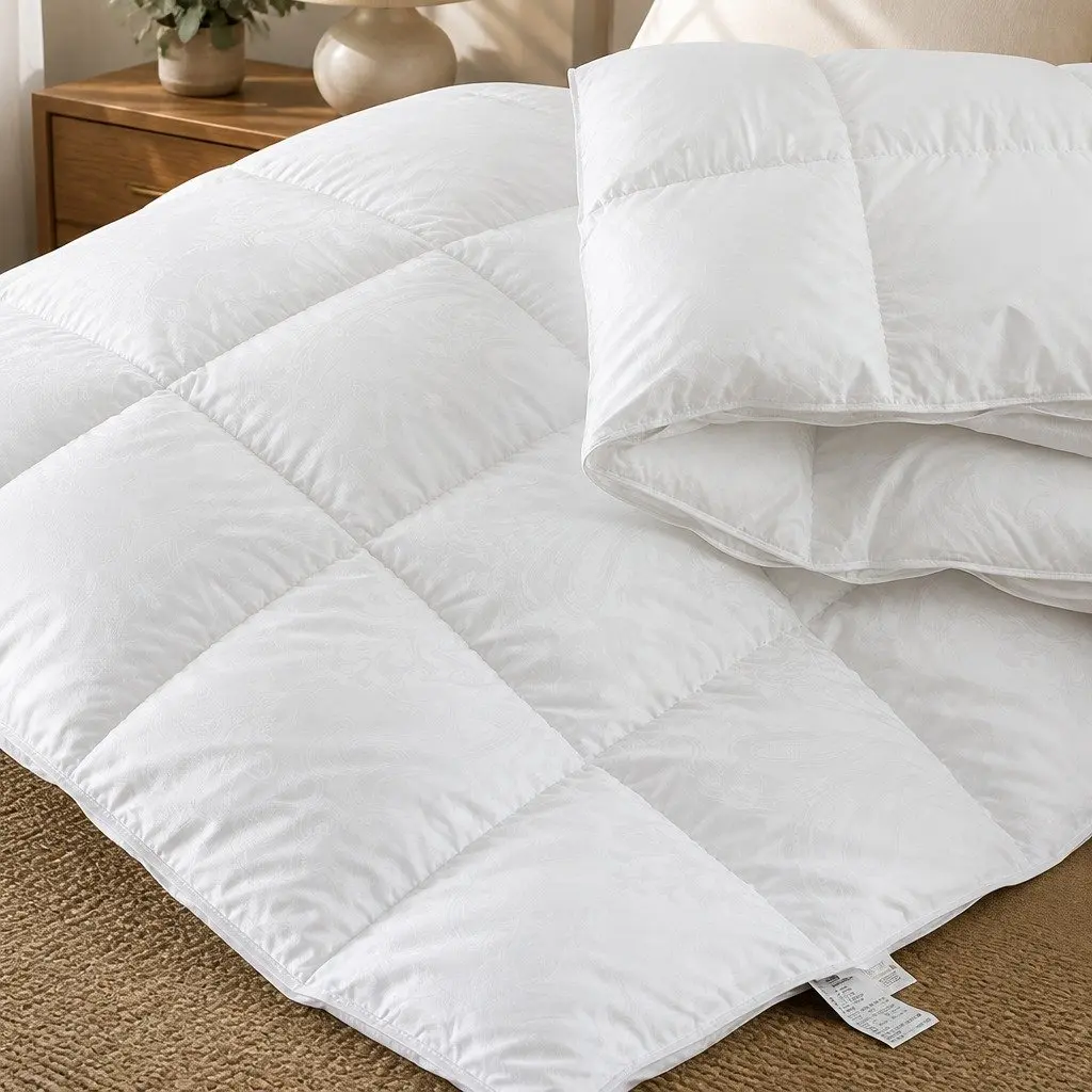 Goose Down Feather Quilt Double 700GSM