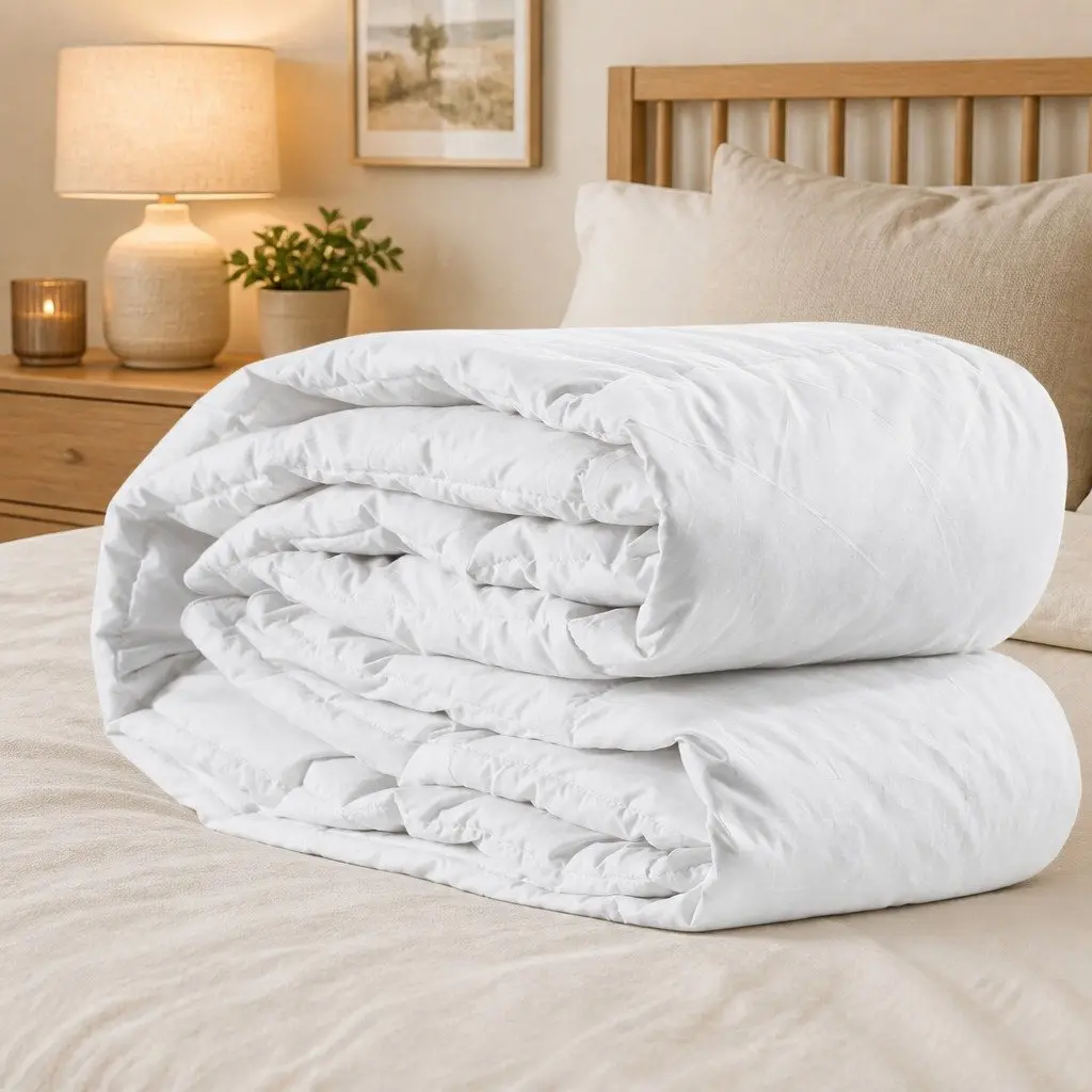 King Size Goose Down Feather Quilt