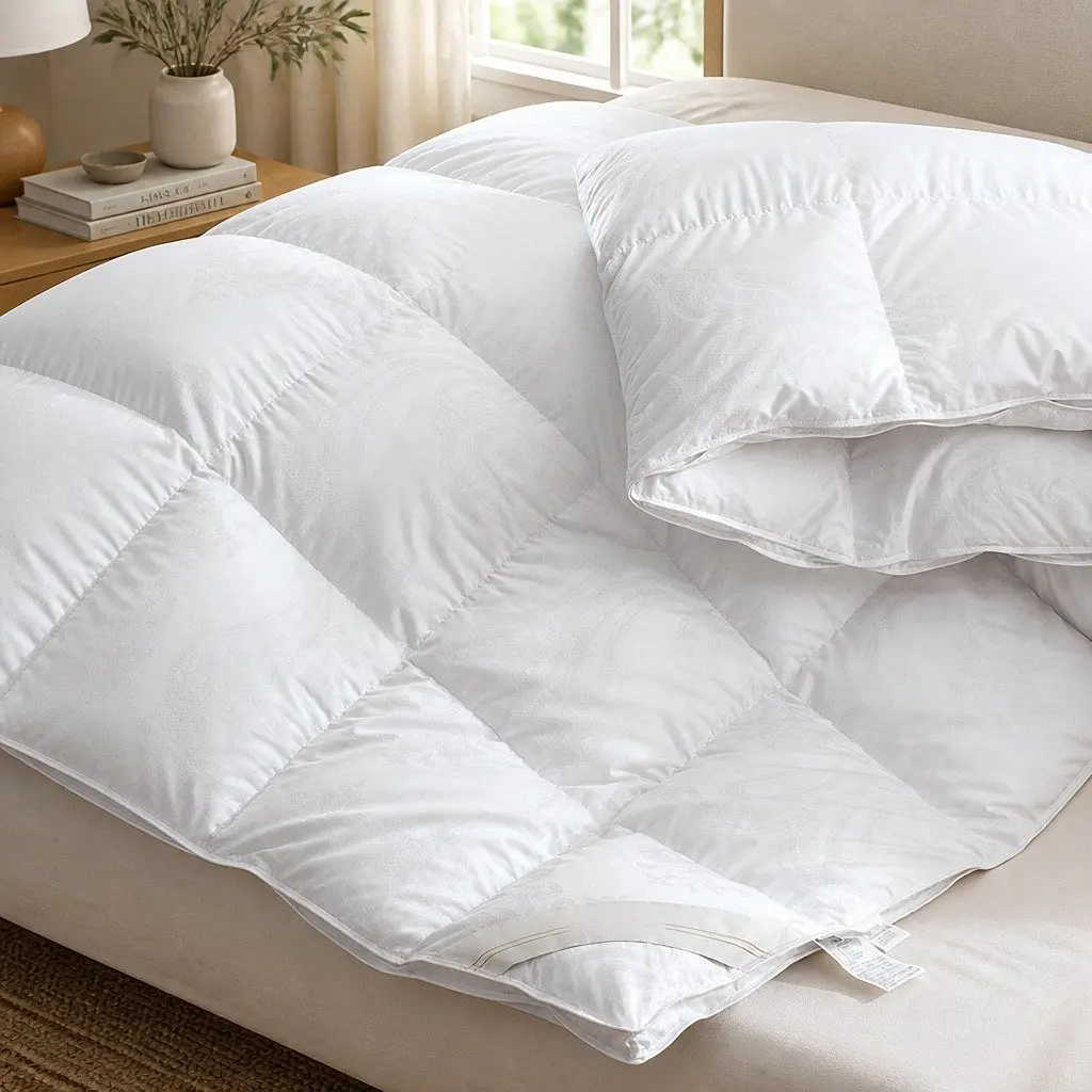 King Size Goose Down Feather Quilt