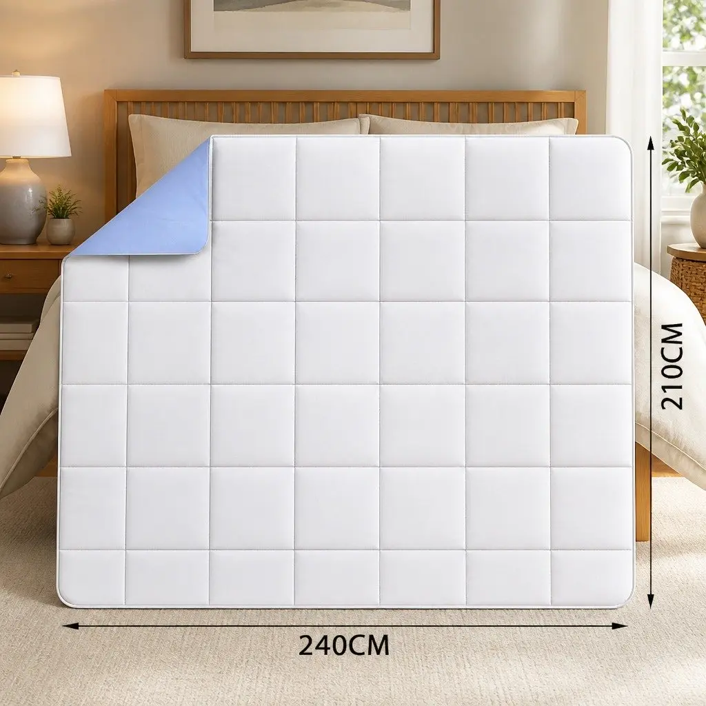 Bamboo Quilt 400GSM All Season King Size Bedding Winter Warm Baffle Box Design