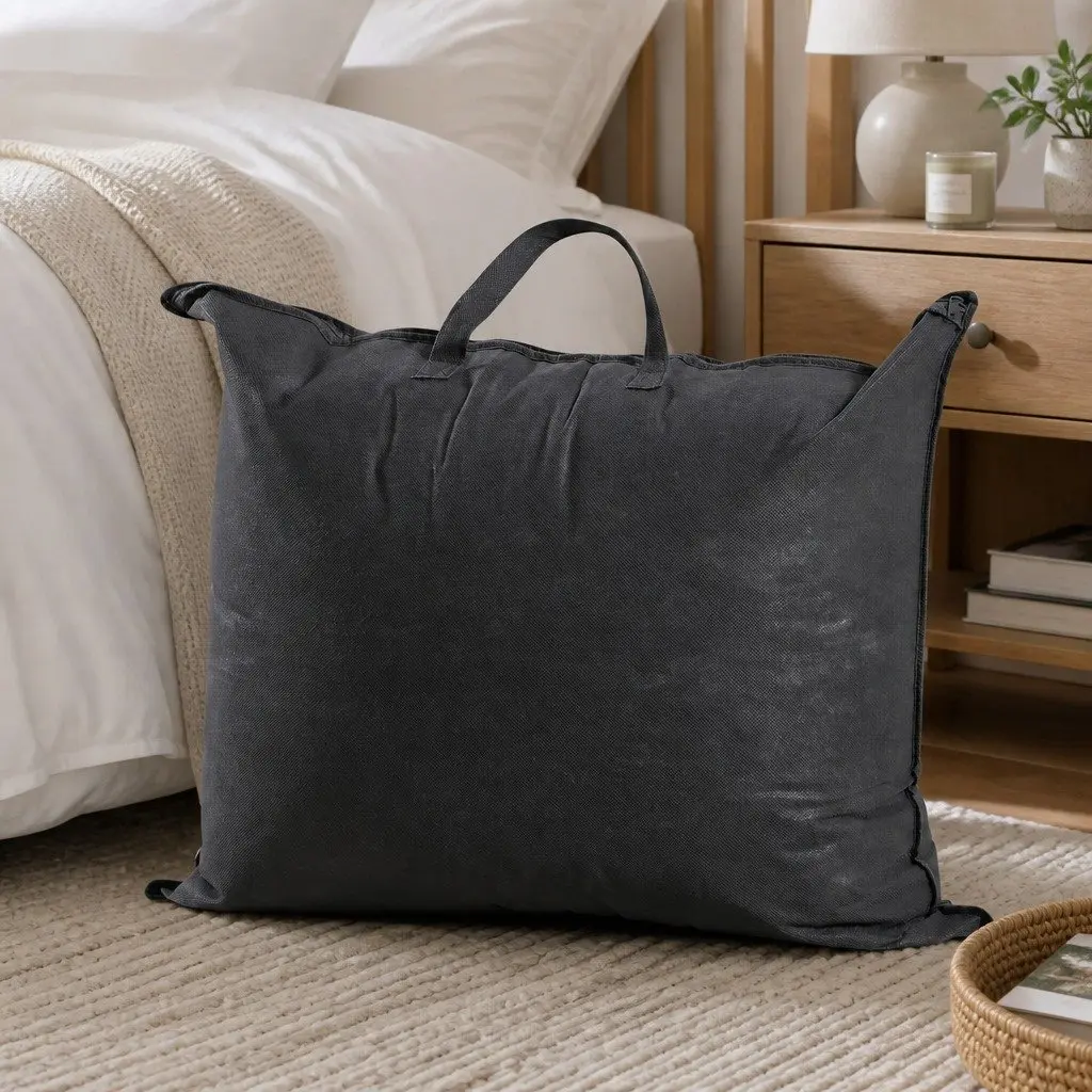 Bamboo Quilt King Single 200GSM All Season Bedding Soft Breathable Baffle Box