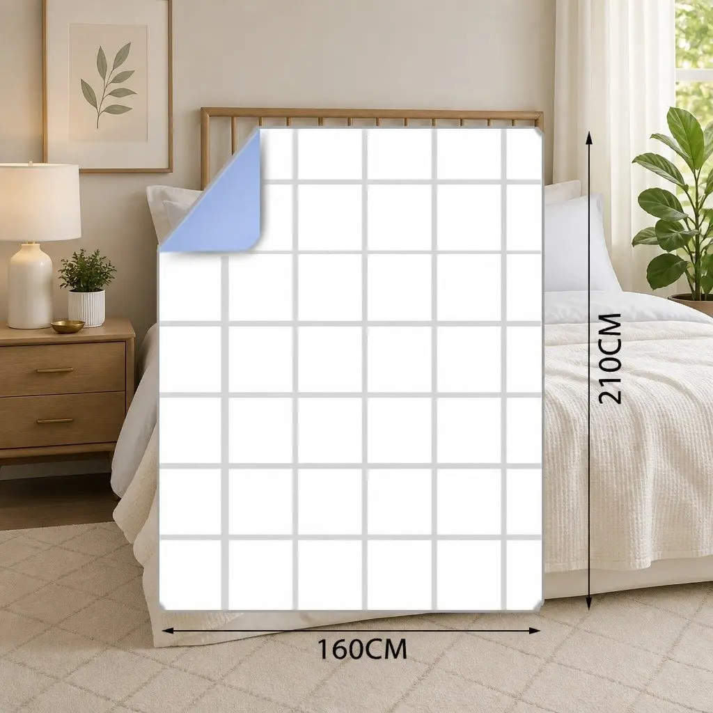 Bamboo Quilt 400GSM King Single All Season Winter Bedding Hypoallergenic Baffle