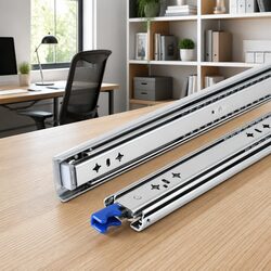 Full Extension Drawer Slides: 750-1500mm, 115kg Load