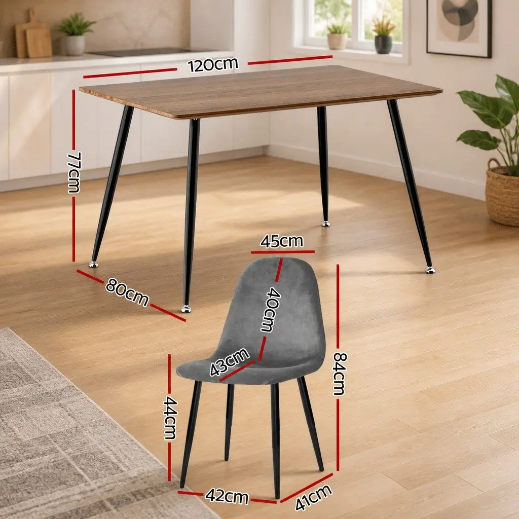Dining Table and Chairs Set