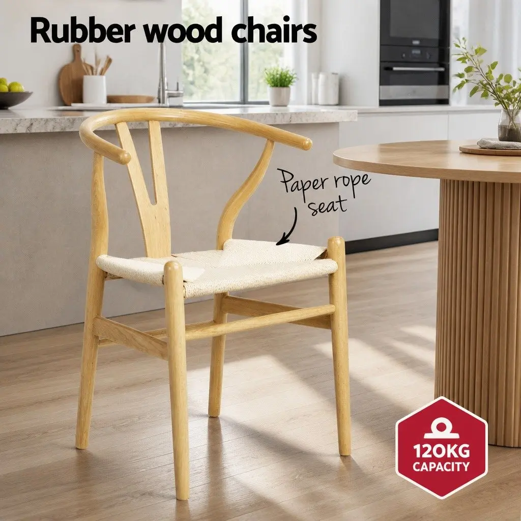 Round Dining Table with 4 Matching Chairs