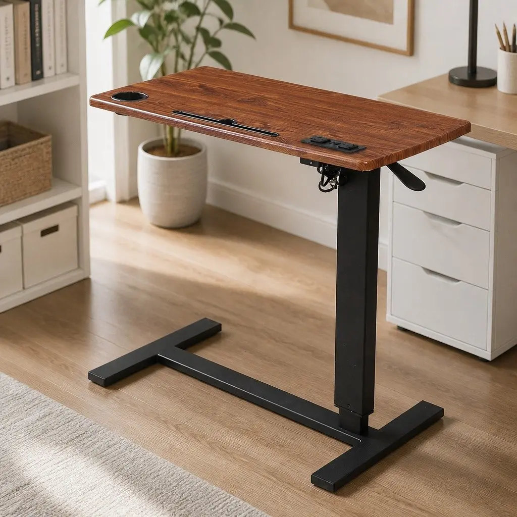 Height Adjustable Standing Desk with USB Charging