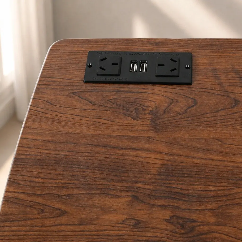 Height Adjustable Standing Desk with USB Charging