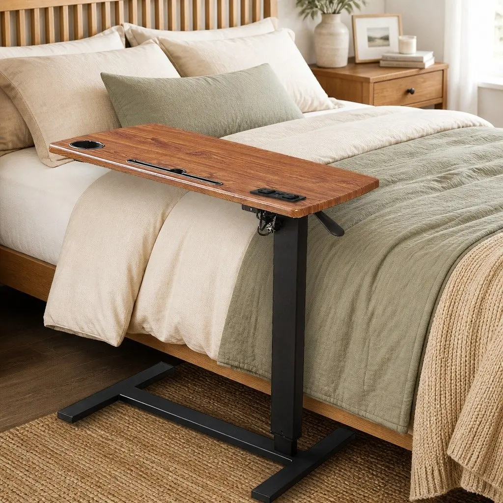 Height Adjustable Standing Desk with USB Charging