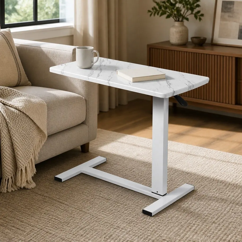 Height Adjustable Sofa Bed Side Table