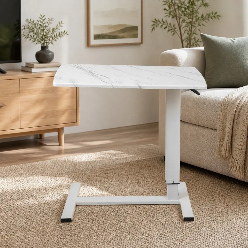 Height Adjustable Sofa Bed Side Table