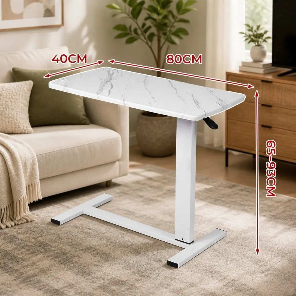 Height Adjustable Sofa Bed Side Table