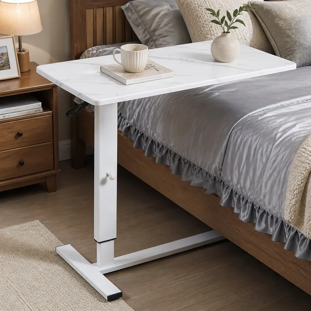 Height Adjustable Sofa Bed Side Table
