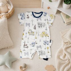 Specifications of the Silky Bamboo Baby Romper